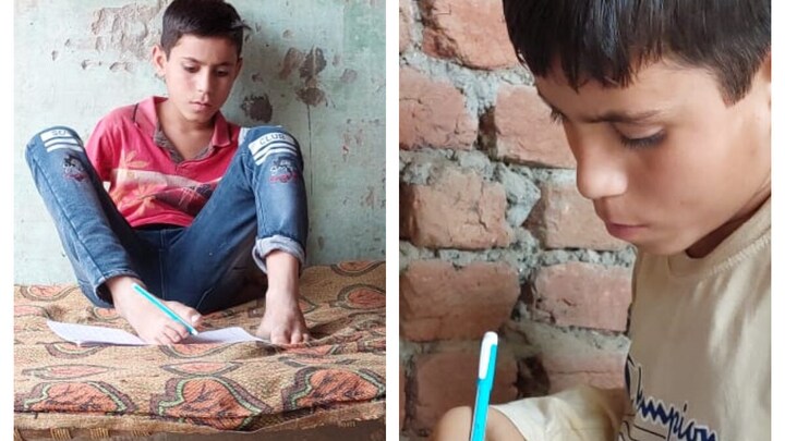 करंट ने छीने हाथ फिर वसीम ने पैरों से शुरू किया लिखना, अब मिला आर्टिफिशियल हैंड का गिफ्ट UP Tak