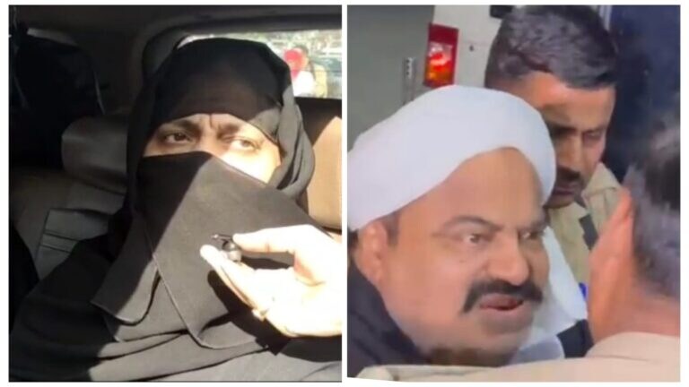 अतीक की बहन भी काफिले के पीछे, झांसी में रुकी गाड़ी तो कहा अब अल्लाह-त’आला ही बचाएगा जान UPTak