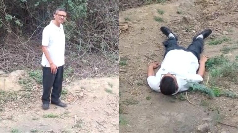 जहां अतीक का बेटा असद मारा गया वहां लेटकर ये कैसा मुआयना करने लगे पूर्व IPS अमिताभ ठाकुर UP Tak