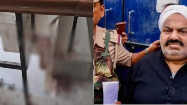 अतीक अहमद के चकिया ऑफिस में जगह-जगह बिखरा मिला खून, चाकू भी दिखा, मचा बवाल UPTak