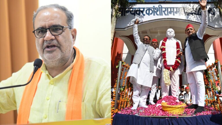 अखिलेश के कांशीराम की प्रतिमा के अनावरण पर यूपी बीजेपी चीफ बोले- यह सीजनल लोग हैं UP Tak