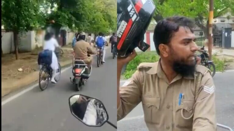 स्कूल जा रही छात्रा का पीछा कर ‘छेड़छाड़’ करने वाले सिपाही पर हो गई ये बड़ी कार्रवाई UP Tak