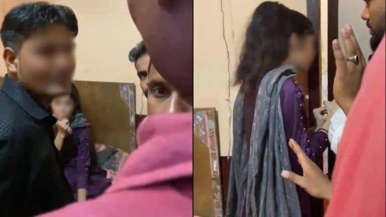 होटल के कमरे में युवक संग रुकी युवती, मुस्लिम संगठन से जुड़े लोगों ने जबरन गेट खुलवाया, की बदसलूकी UP Tak