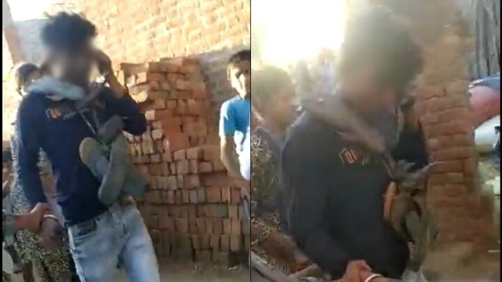 बदायूं: युवक का मुंह काला किया, जूतों की माला पहनाई और पीटते हुए गांव में घुमाया UP Tak