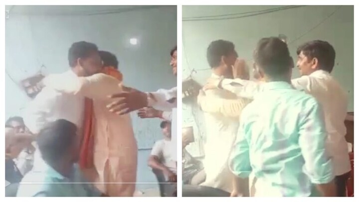 मेरठ: जीत के बाद हारे हुए BSP उम्मीदवार से गले मिलने पहुंचे BJP प्रत्याशी, हो गई थप्पड़बाजी UP Tak