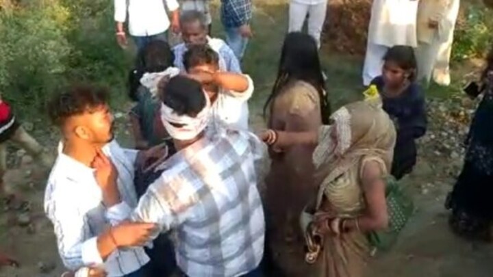 मुजफ्फरनगर: डीजे पर डांस को लेकर घराती-बराती आपस में भिड़े, जम कर चले लाठी-डंडे UP Tak