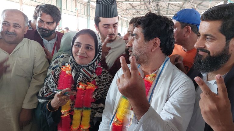 रामपुर नगर पालिका परिषद अध्यक्ष पद पर AAP प्रत्याशी सना खानम को मिली जीत