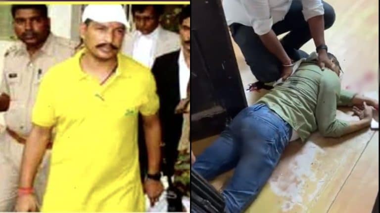 कोर्ट के बाहर वकीलों के भेष में आए हमलावरों ने गैंगस्टर संजीव जीवा की गोली मारकर की हत्या UPTak