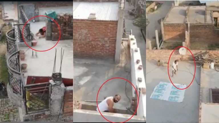 लखनऊ: ड्रोन कैमरे की मदद से बिजली चोरी करते पकड़े गए 27 लोग, वीडियो में कटिया हटाते दिखे लोग UP Tak