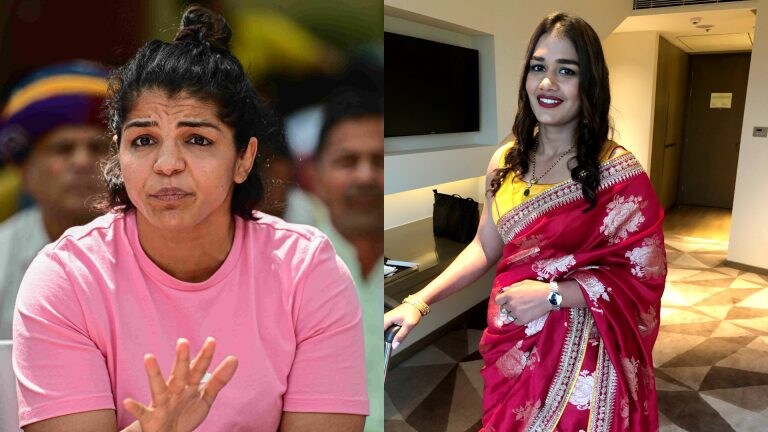 बृजभूषण के खिलाफ पहलवानों के विरोध पर साक्षी और बबीता के बीच जुबानी जंग UpTak