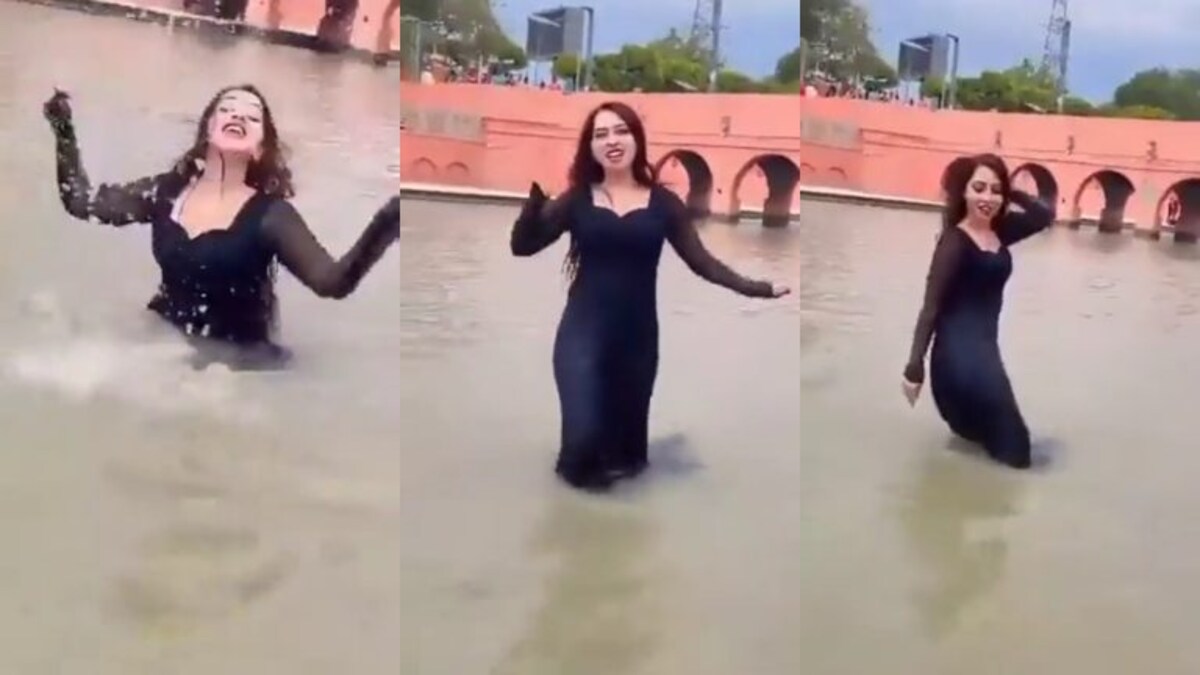 अयोध्या : राम की पैड़ी में लड़की ने डांस कर बनाई रील, भड़के साधु-संत, कड़ी कार्रवाई की मांग UP Tak