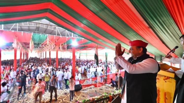 नैमिषारण्य में अखिलेश बोले- ‘हम लोग पहले से बहुत नरम हैं, अब सख्त होने की जरूरत है’ UP Tak