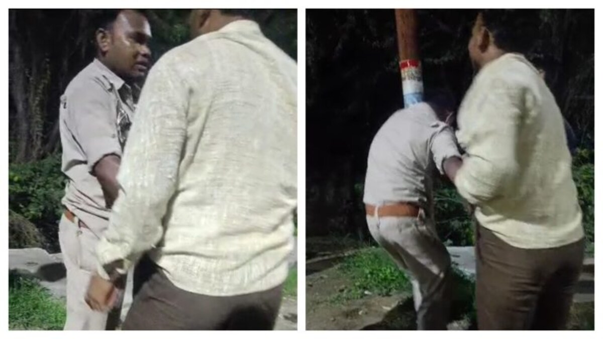 आगरा पुलिस के इकबाल को चुनौती! शराबी युवकों ने दारोगा का गिरेबान पकड़ कहा- ‘कौन है बे तू?’ UP Tak