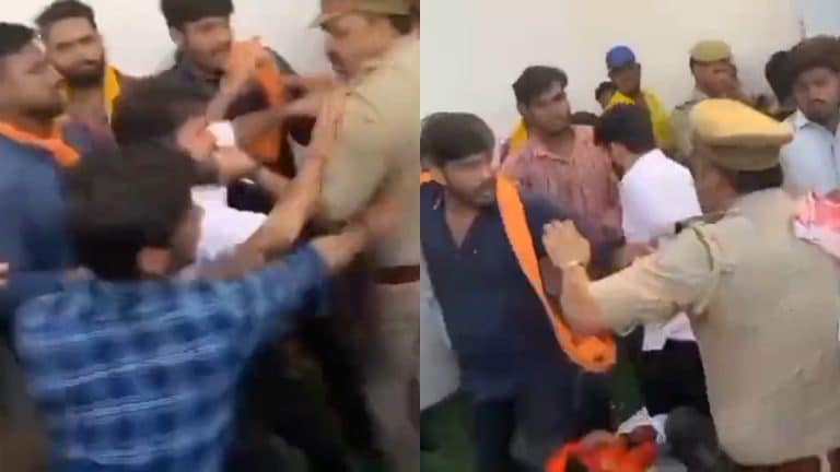 गोरखपुर विश्वविद्यालय में ABVP के छात्रों का हंगामा, कुलसचिव को पीटने का आरोप, पुलिस से झड़प UP Tak
