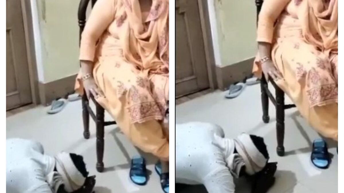 ‘दोबारा गलती नहीं होगी…’, सपा की चेयरमैन शाहीन बेगम के पैरों पर गिरा दलित युवक, वीडियो वायरल UP Tak