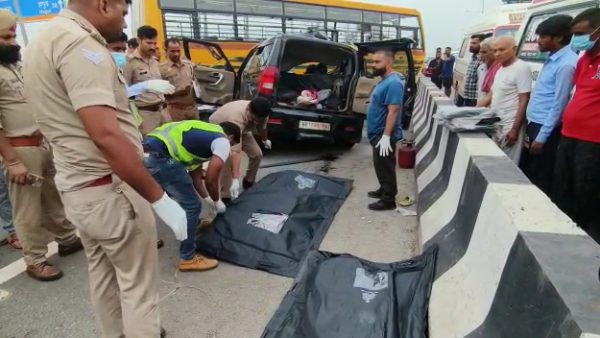 खाटू श्याम जा रहे थे, मेरठ-दिल्ली एक्सप्रेसवे पर चंद सेकेंड में 2 भाइयों की फैमिली खत्म UP Tak
