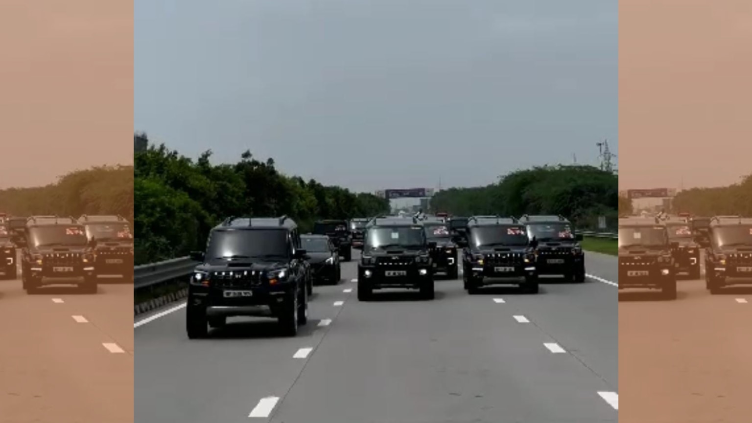 Elvish Yadav के समर्थन में नोएडा एक्सप्रेसवे पर स्कॉर्पियो का हुजूम उतार खूब हुई स्टंटबाजी