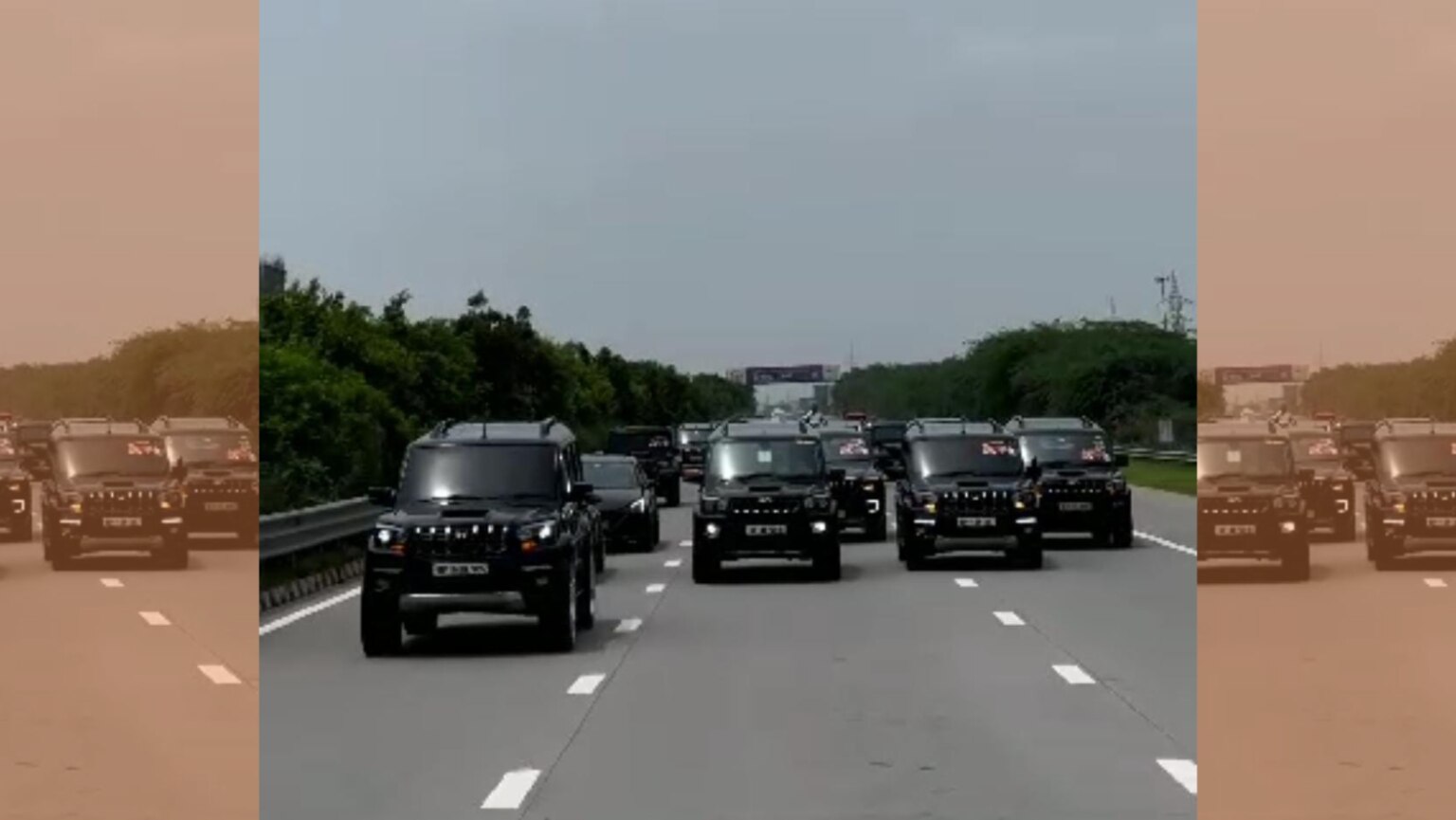 Elvish Yadav के समर्थन में नोएडा एक्सप्रेसवे पर स्कॉर्पियो का हुजूम उतार खूब हुई स्टंटबाजी Elvish Yadav के समर्थन में नोएडा एक्सप्रेसवे पर स्कॉर्पियो का हुजूम उतार खूब हुई स्टंटबाजी