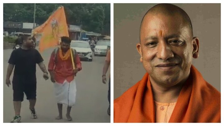 इस युवक को योगी में दिखते हैं राम, भेंट करने के लिए छत्तीसगढ़ के कोरबा से लखनऊ आ रहा पैदल UP Tak