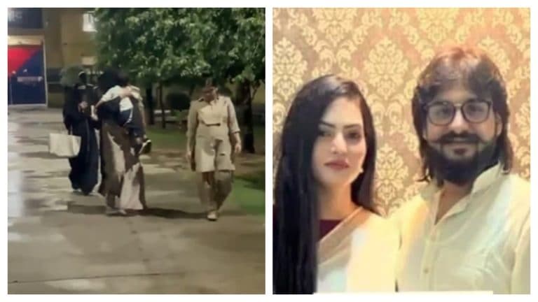 जेल से निकलते ही मुख्तार अंसारी की बहू निक़हत ने मासूम बेटे को सीने से लगाया, वीडियो आया सामने UPTak