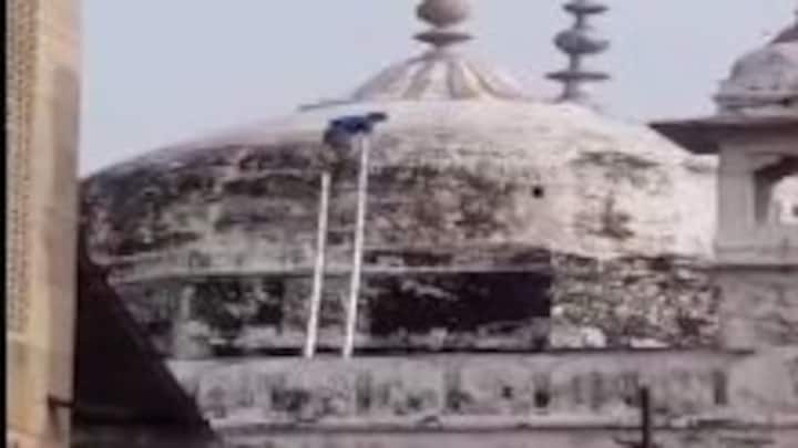 ज्ञानवापी मस्जिद के गुंबद पर सीढ़ी लगा क्यों चढ़ा यह शख्स? सर्वे से इसका क्या कनेक्शन, जानिए ज्ञानवापी मस्जिद के गुंबद पर सीढ़ी लगा क्यों चढ़ा यह शख्स? सर्वे से इसका क्या कनेक्शन, जानिए