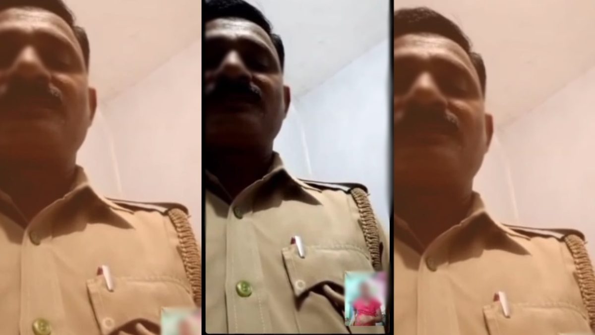 भदोही में हेड कॉन्स्टेबल की अश्लील वीडियो चैट हुई वायरल, गंदी हरकत करते दिखे, हुआ ऐक्शन