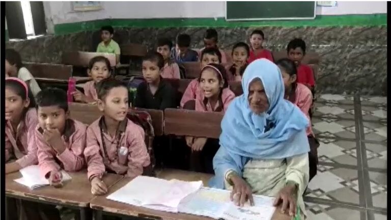 92 साल की उम्र में बच्चों के साथ पढ़ाई करती हैं सलीमा खान, कही दिल को दे छूने वाली बात UP Tak