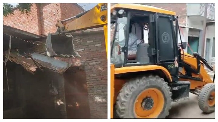 आजमगढ़: पिता-पुत्र की सरेआम हत्या का आरोपी दिनेशा गुप्ता था फरार, बुल्डोजर से तोड़ा गया घर पिता-पुत्र की सरेआम हत्या का आरोपी दिनेशा गुप्ता था फरार, बुलडोजर से तोड़ा गया घर