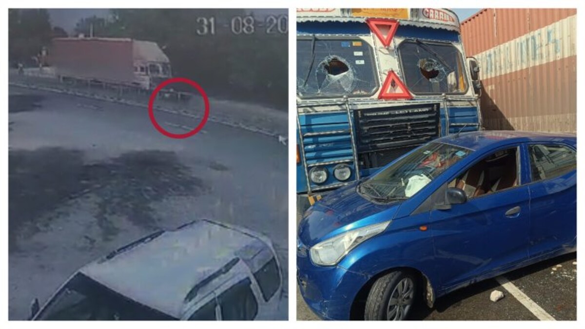 आगरा: कार में बैठा था परिवार, ट्रक ने टक्कर मार गाड़ी को 300 मीटर तक घसीटा, फिर ये हुआ UP Tak