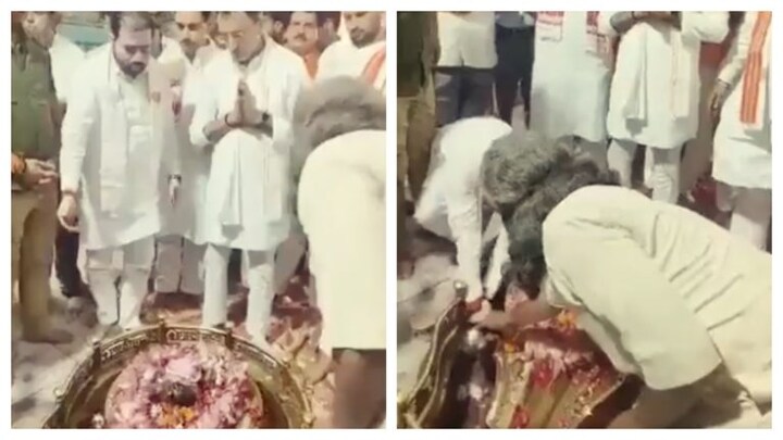 UP के मंत्री ने शिवलिंग के पास धो लिए हाथ? कांग्रेस ने वीडियो जारी करते हुए लगाए ये आरोप UP Tak
