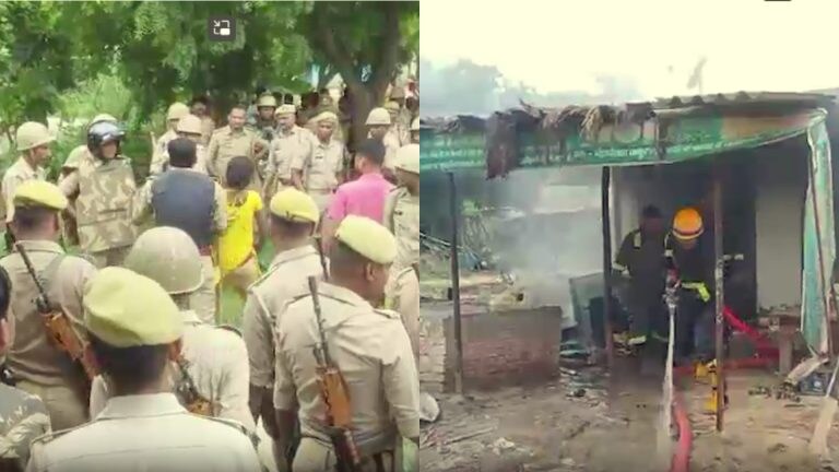 ट्रिपल मर्डर से दहला कौशांबी, पिता-बेटी और दामाद की हत्या के बाद आगजनी और झड़प, जानें मामला UP Tak