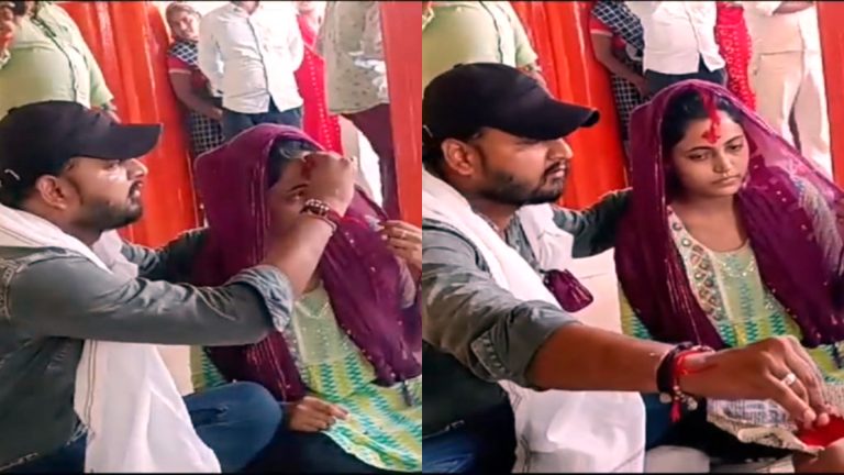 मिन्नत करते रहे पिता मगर बेटी ने दी प्रेमी को तवज्जो, नितिन संग शबनम ने थाने में यूं रचा ली शादी UP Tak
