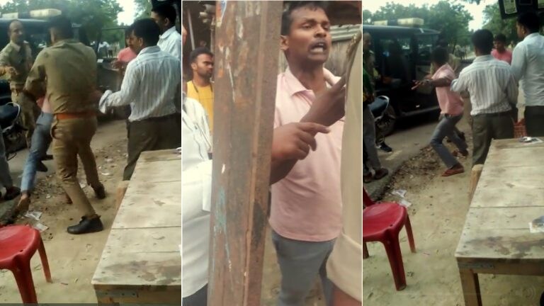 प्रतापगढ़: सिपाहियों और युवक के बीच हुआ विवाद फिर हुई खूब मारपीट, वीडियो वायरल UP Tak