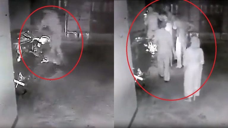 मेरठ: दबिश देने पहुंची पुलिस ने खुद ही युवक की बाइक के बैग में रखा तमंचा? CCTV फुटेज से खुली पोल! UPTak