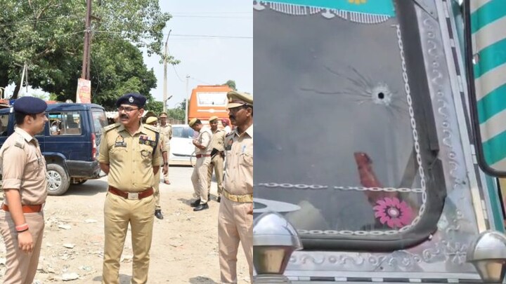 गाजीपुर में दिनदहाड़े तड़तड़ाई गोलियां, स्कॉर्पियो वाले को निशाना बनाया पर ट्रक पर लगी बुलेट UP Tak