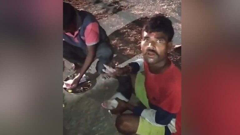 कानपुर में सड़क किनारे खुलेआम पशु की बलि दे रहा था शख्स, युवती ने विरोध किया तो पुजारी ने दी धमकी! UP Tak