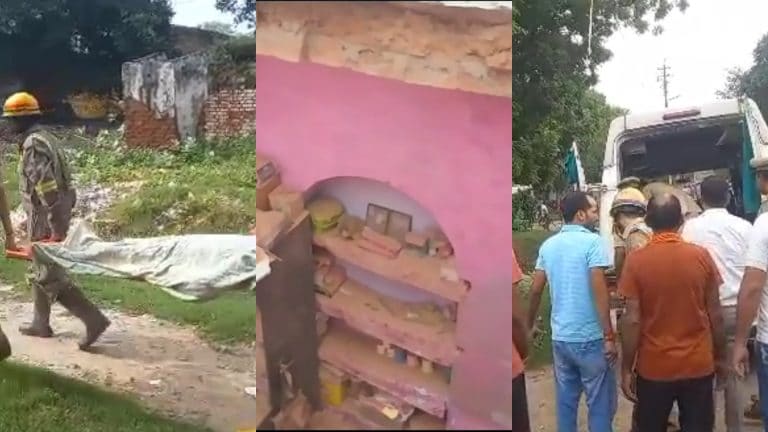 लखनऊ में दुखद हादसा! मकान गिरने से एक ही परिवार के 3 बच्चों समेत 5 लोगों की मौत UP Tak