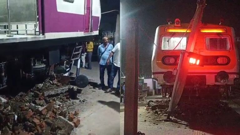 लगाना था ब्रेक, दब गया एक्सीलेटर! मथुरा में ट्रेन के प्लेटफॉर्म पर चढ़ने की वजह आई सामने UP Tak