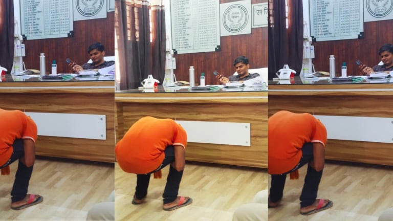 बरेली: फरियाद लेकर पहुंचना पड़ा महंगा, SDM ने दफ्तर में ही बना दिया मुर्गा! वीडियो वायरल UP Tak