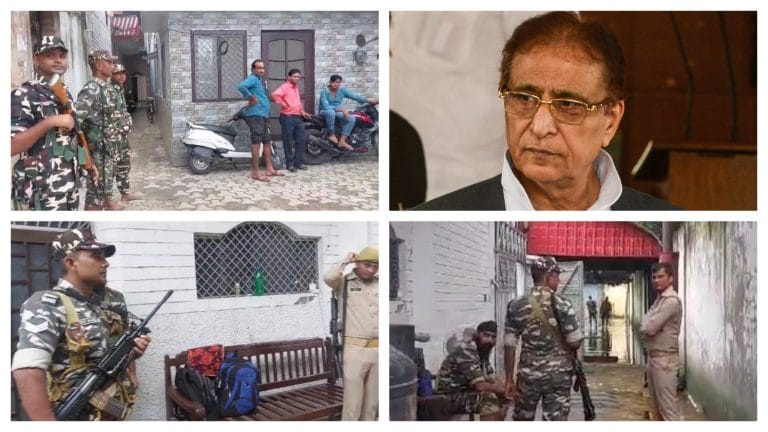 भारी पुलिसबल ने घेर लिया आजम खान का घर, रामपुर पहुंचे छापेमार दस्ते को किस चीज की तलाश? UP Tak