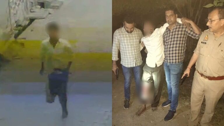 गाजियाबाद: शौकीन ने मासूम छात्रा पर दिनदहाड़े किया तलवार से हमला, अब पुलिस ने किया उसका ये हाल UpTak
