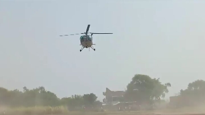 सेना के हेलिकॉप्टर ‘चेतक’ की प्रयागराज में इमरजेंसी लैंडिंग, अयोध्या से भरी थी उड़ान UP Tak