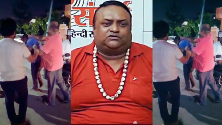 यूट्यूबर ने मां दुर्गा पर अमर्यादित टिप्पणी करते हुए बनाई वीडियो, लोग घर पहुंच गए, किया ये हाल