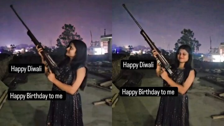 हमीरपुर: युवती ने ‘डराता है क्या’ गाने पर बनाया रील और की हर्ष फायरिंग, पुलिस ने शुरू की जांच UP Tak