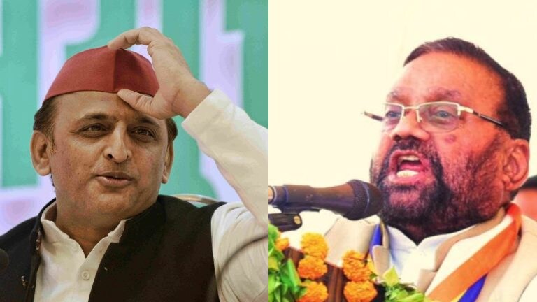 अब देवी लक्ष्मी पर बयान देकर फंसे हैं स्वामी प्रसाद मौर्य, एक्शन लेने के सवाल पर ये बोले अखिलेश अब देवी लक्ष्मी पर बयान देकर फंसे हैं स्वामी प्रसाद मौर्य, एक्शन लेने के सवाल पर ये बोले अखिलेश