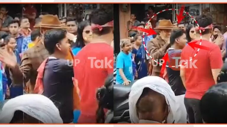 वाराणसी में सेल्फी लेने वाले शख्स को थप्पड़ मारते दिखे नाना पाटेकर, अब सामने आई अलग ही कहानी UP Tak