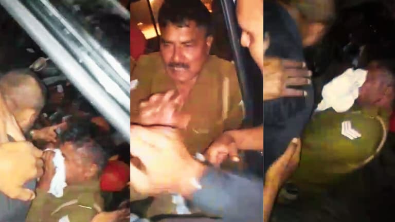 कासगंज में 2 पुलिसकर्मियों को जमकर पीटा, वर्दी फाड़ दी, हाथ जोड़ जान की हिफाजत मांगते रहे UP Tak