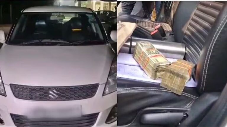 आगरा में रिश्वत का हाई वोल्टेज ड्रामा, अधिकारियों को देख कार छोड़ भागा लेखपाल, निकली नोटों की गड्डियां UP Tak