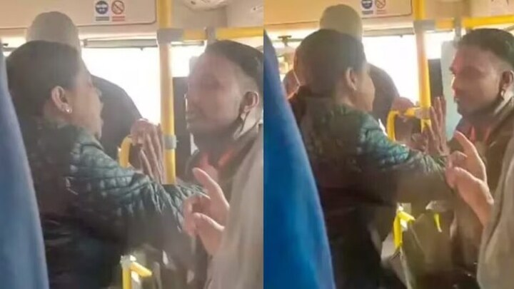 आगरा में महिला दारोगा की बस कंडक्टर से दबंगई, कॉलर पकड़ा, थप्पड़ जड़े और दी गालियां UP Tak