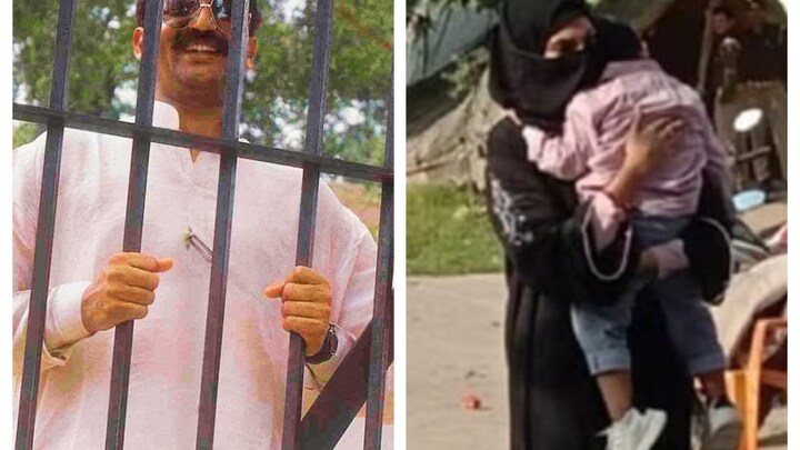 मुख्तार से मिलने बेटे संग बांदा जेल पहुंची बहू निखत, पोते को देखते माफिया का हुआ ये हाल UP Tak